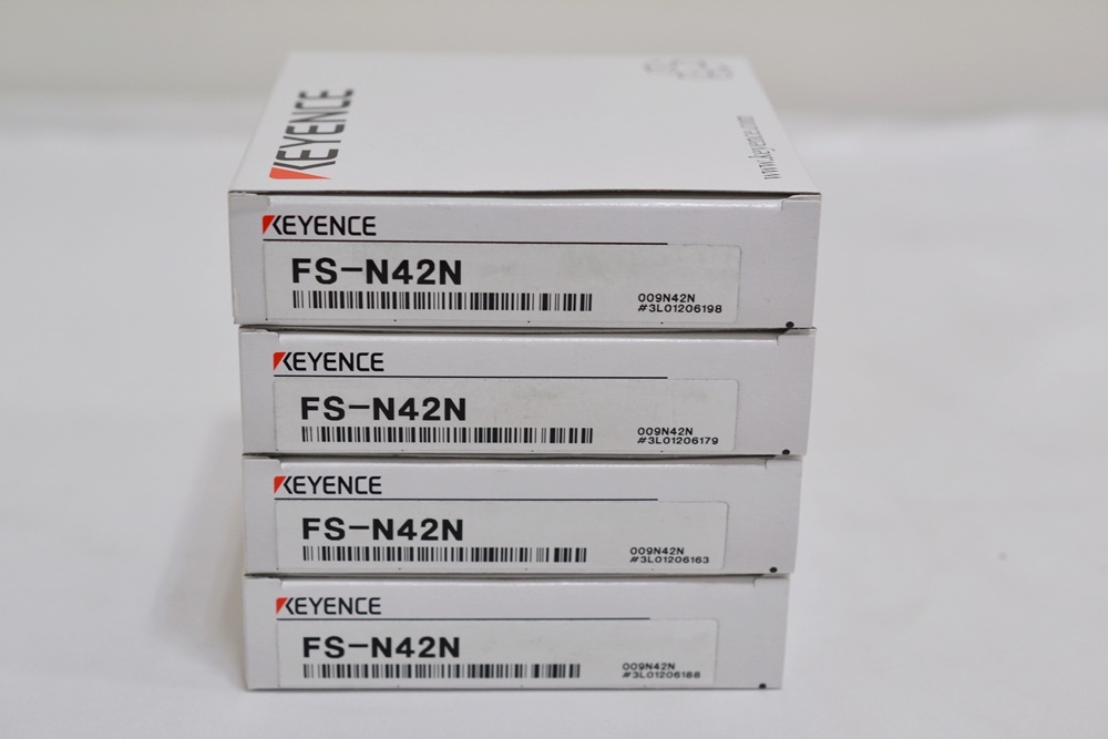 ◇未使用!キーエンス ファイバアンプ FS-N42N ×4個セット www.lram-fgr.ma