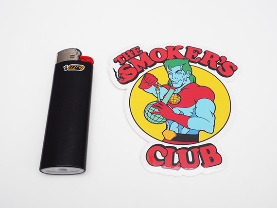 THE SMOKERS CLUB ザスモーカーズクラブ ステッカー カンナビスカップ ボング high times ハイタイムズ マリファナ 大麻 thc 420 Smoke DZA