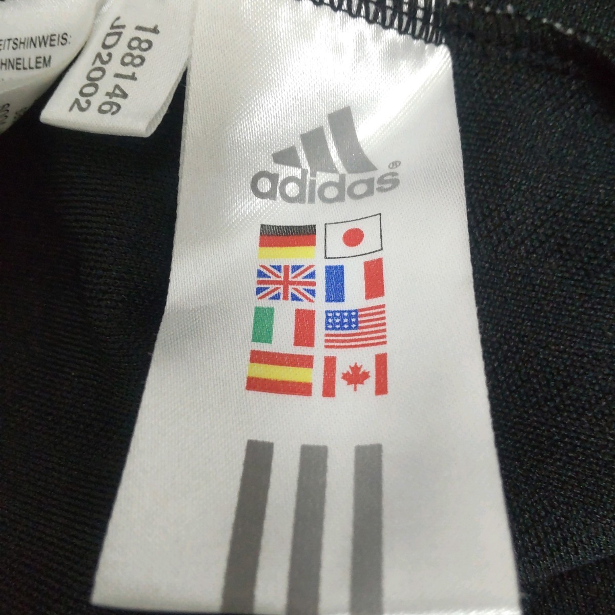 【人気ラスタカラー】adidas ジャージ 刺繍ロゴ レゲエ 万国旗タグ