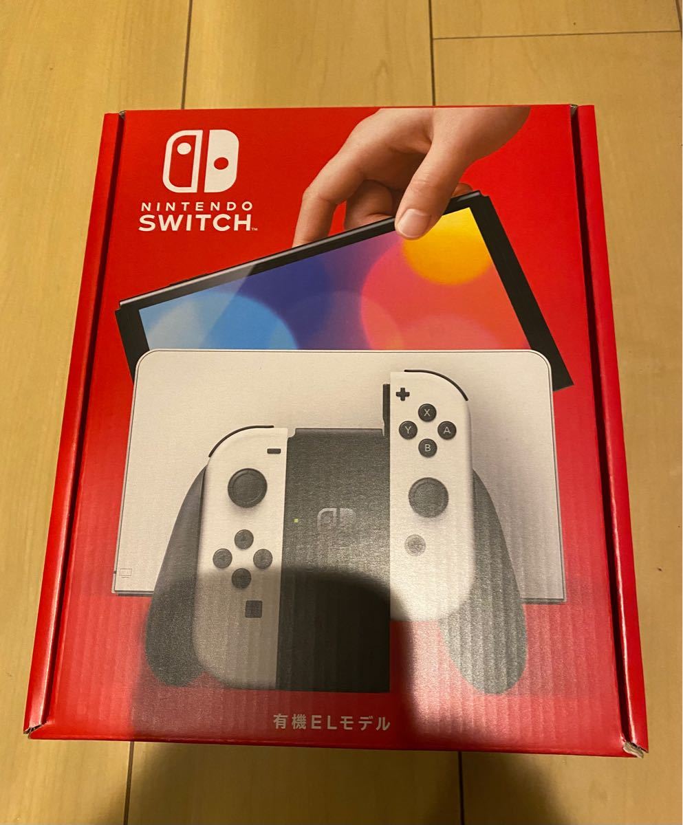 Nintendo Switch 有機ELモデル ホワイト 店舗印有り（¥39,500） www