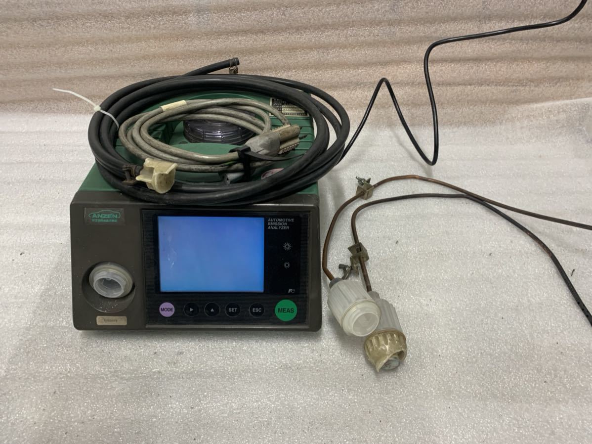 ★安全自動車排気ガステスター ZKE 排ガスCOHCアナライザー認証工具整備自動車整備車検検査ライン