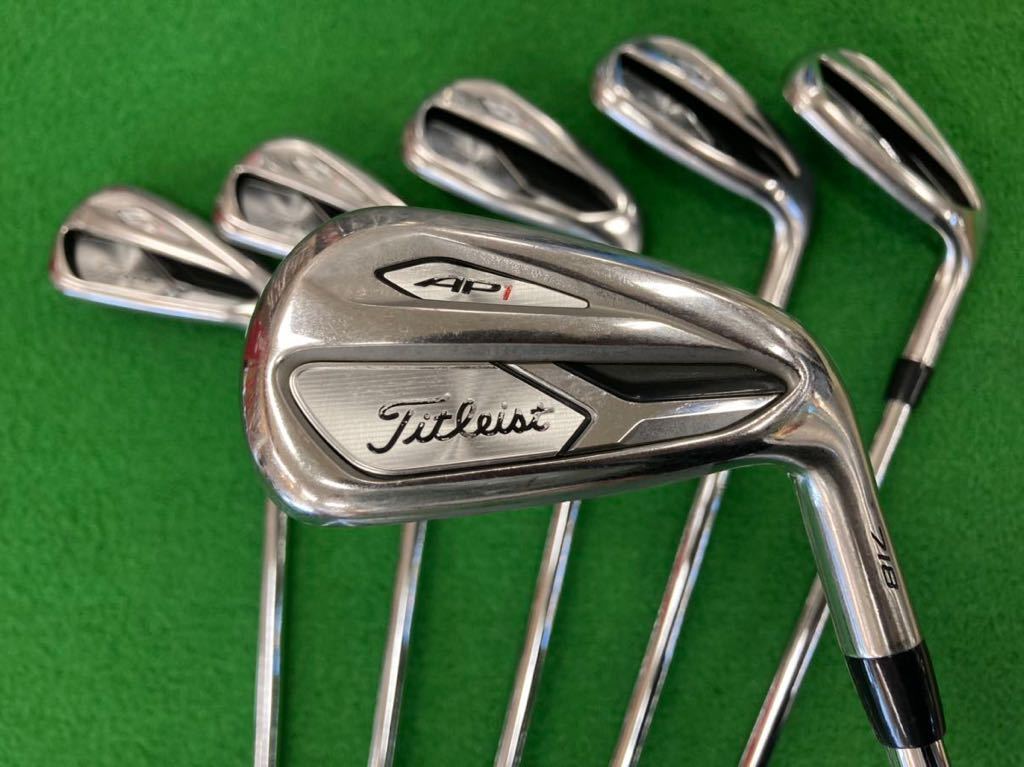 タイトリスト 718 AP1 アイアン #5-Pw 6本セット 日本シャフト N.S.PRO