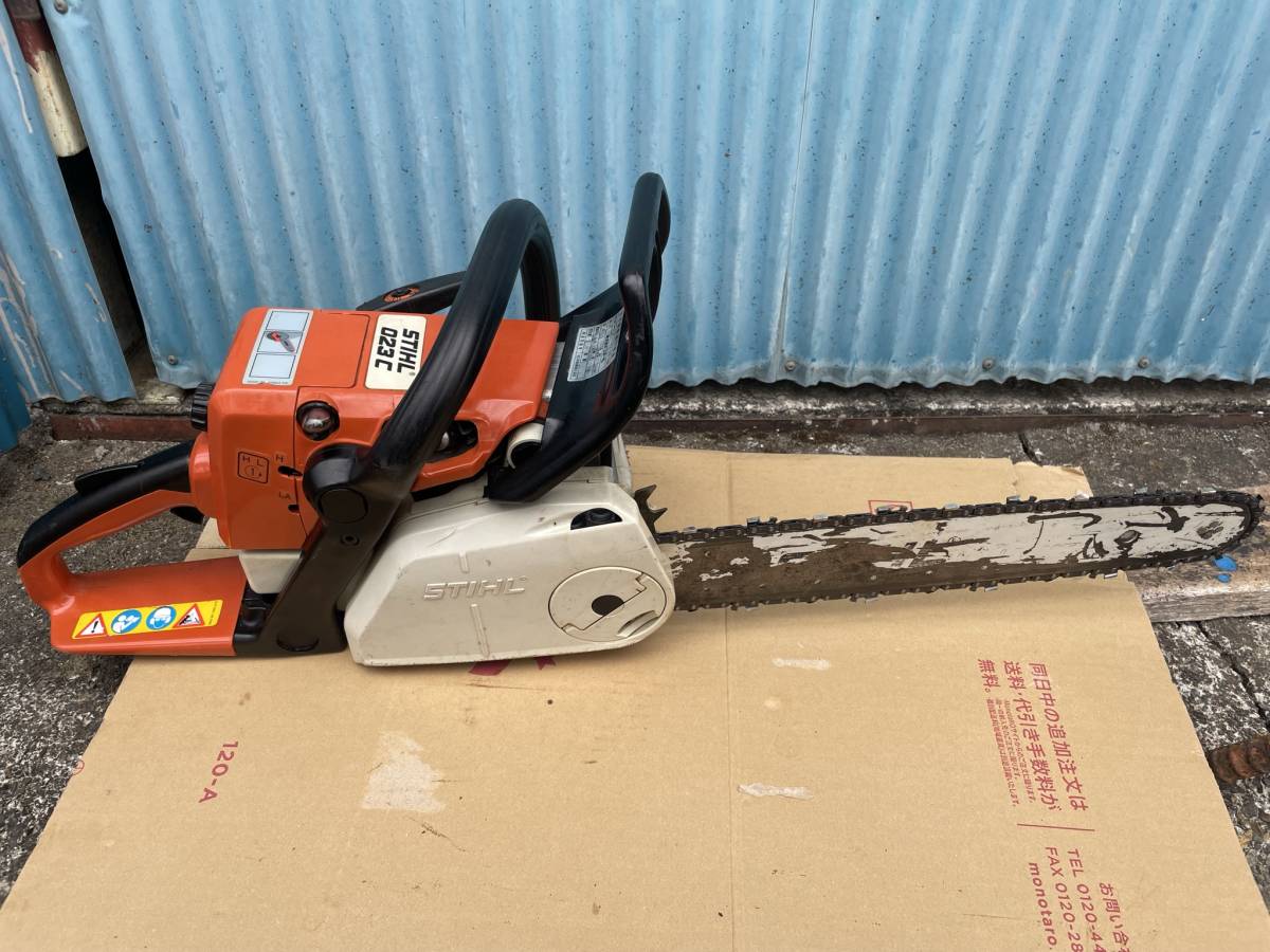 爆買い正規品】 ヤフオク! - 動作良好 チェーンソー スチール STIHL