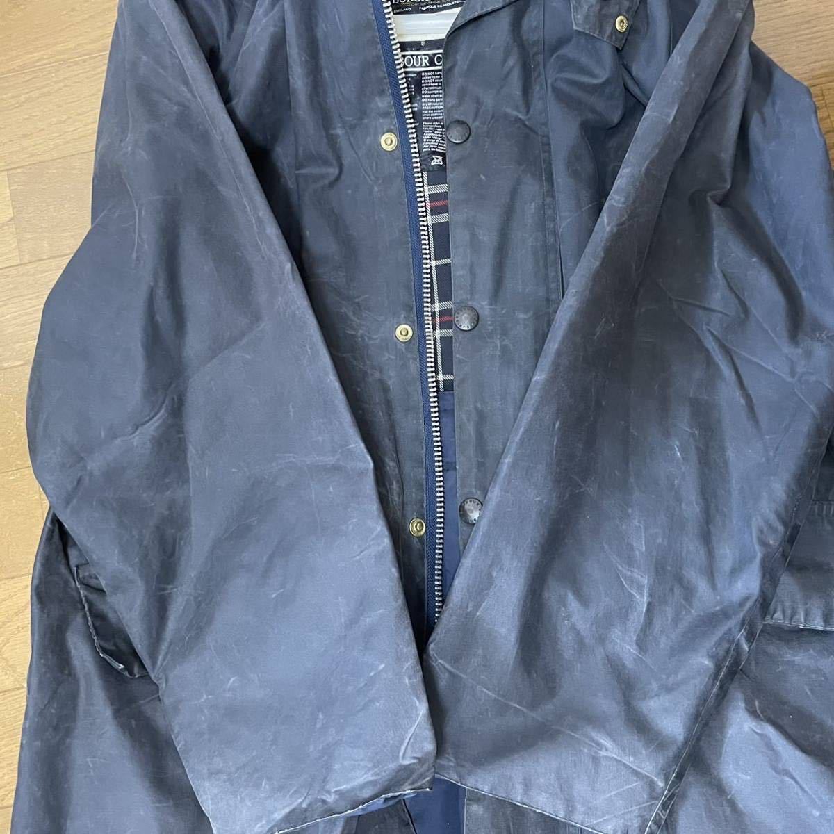 90s Barbour burghley バブアー バーレイ バーレー C40 一枚袖 détails