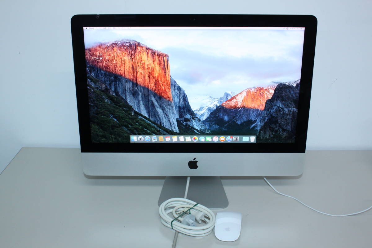 SSD換装済】iMac 21.5インチ Retina 4K【MK452J/A】-