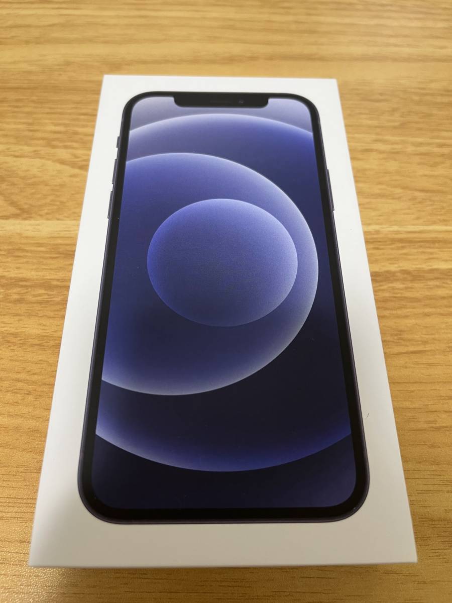 新品未使用】Apple iPhone12 64GB ブラック MGHN3J/A SIMフリー 〇判定