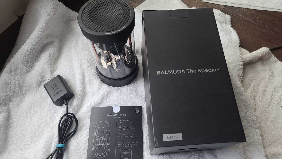 バルミューダ スピーカー BALMUDA The Speaker M01A-BK liftfreight.com