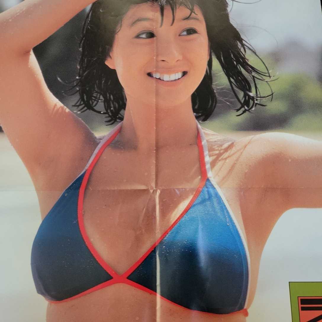 Yahoo!オークション - 河合奈保子 ビキニ水着ポスター Yahoo!オークション - 河合奈保子 ビキニ水着ポスター