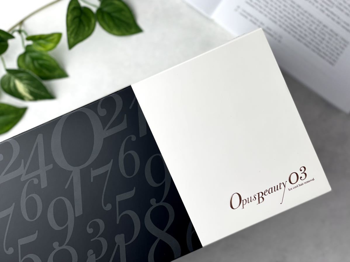 脱毛器【本格派家庭用脱毛器】OPUSBEAUTY 03(ピュアホワイト×ローズ