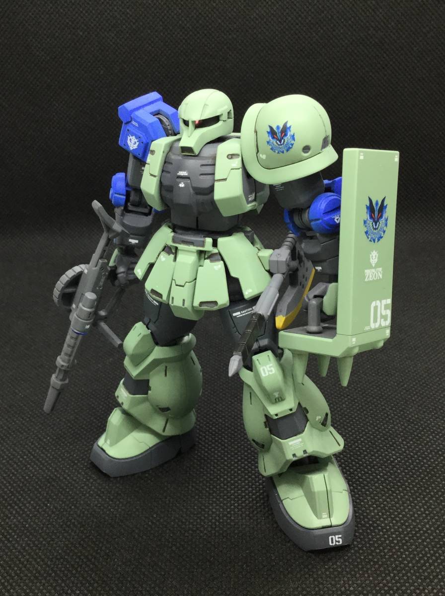 値下げ】MS-05B ZAKU-I 旧ザクMG 全塗装完成品-