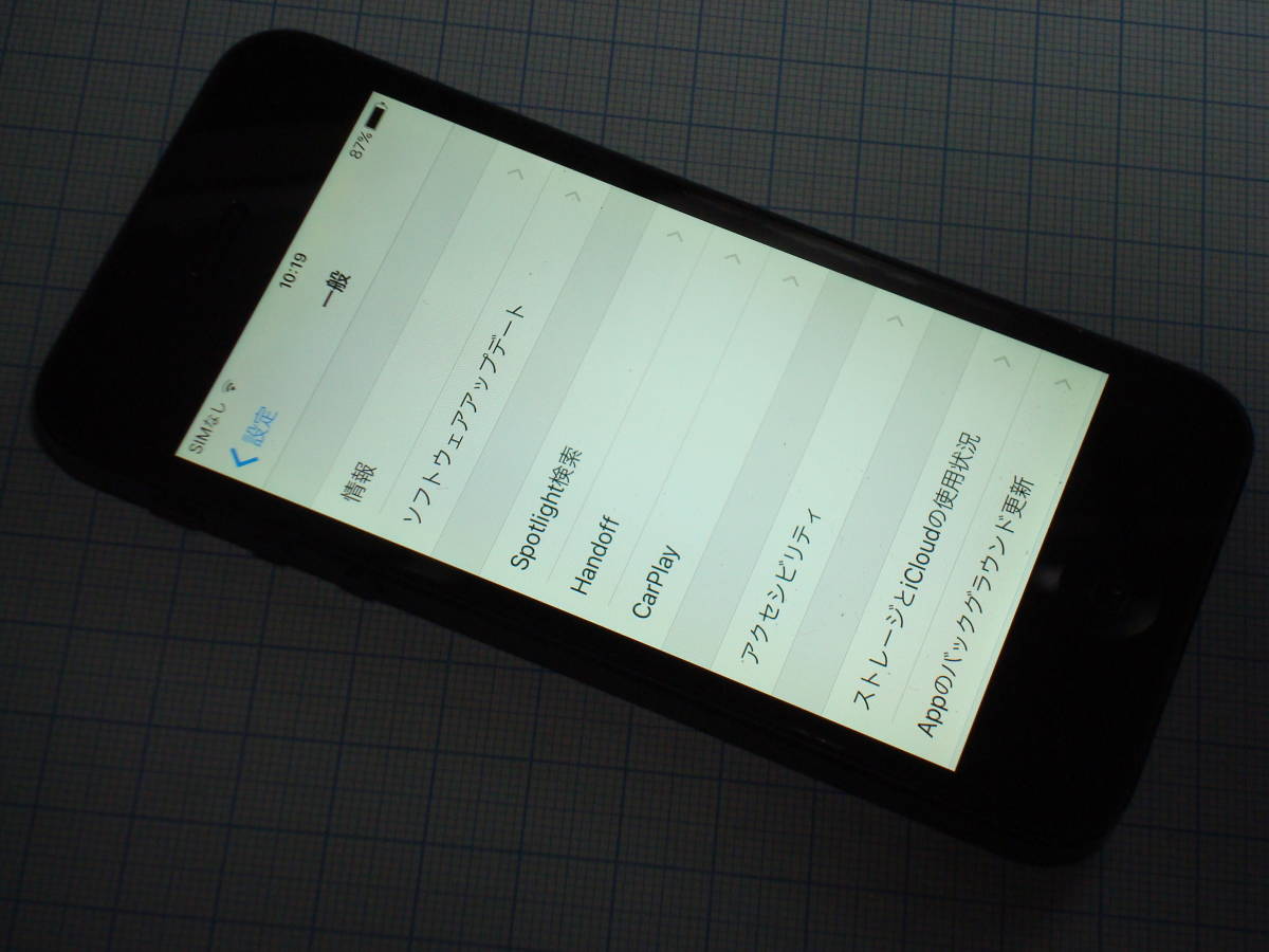 iPhone 5 32GB A1429 iOS10.3.4 SoftBankキャリア 送料無料_画像5