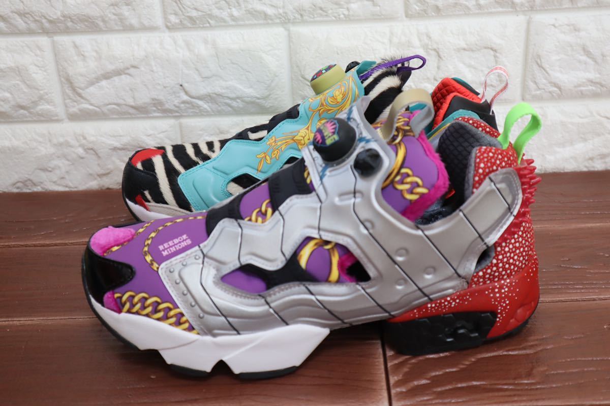 新品 27㎝ リーボック Reebok × ミニオンズ インスタ ポンプ