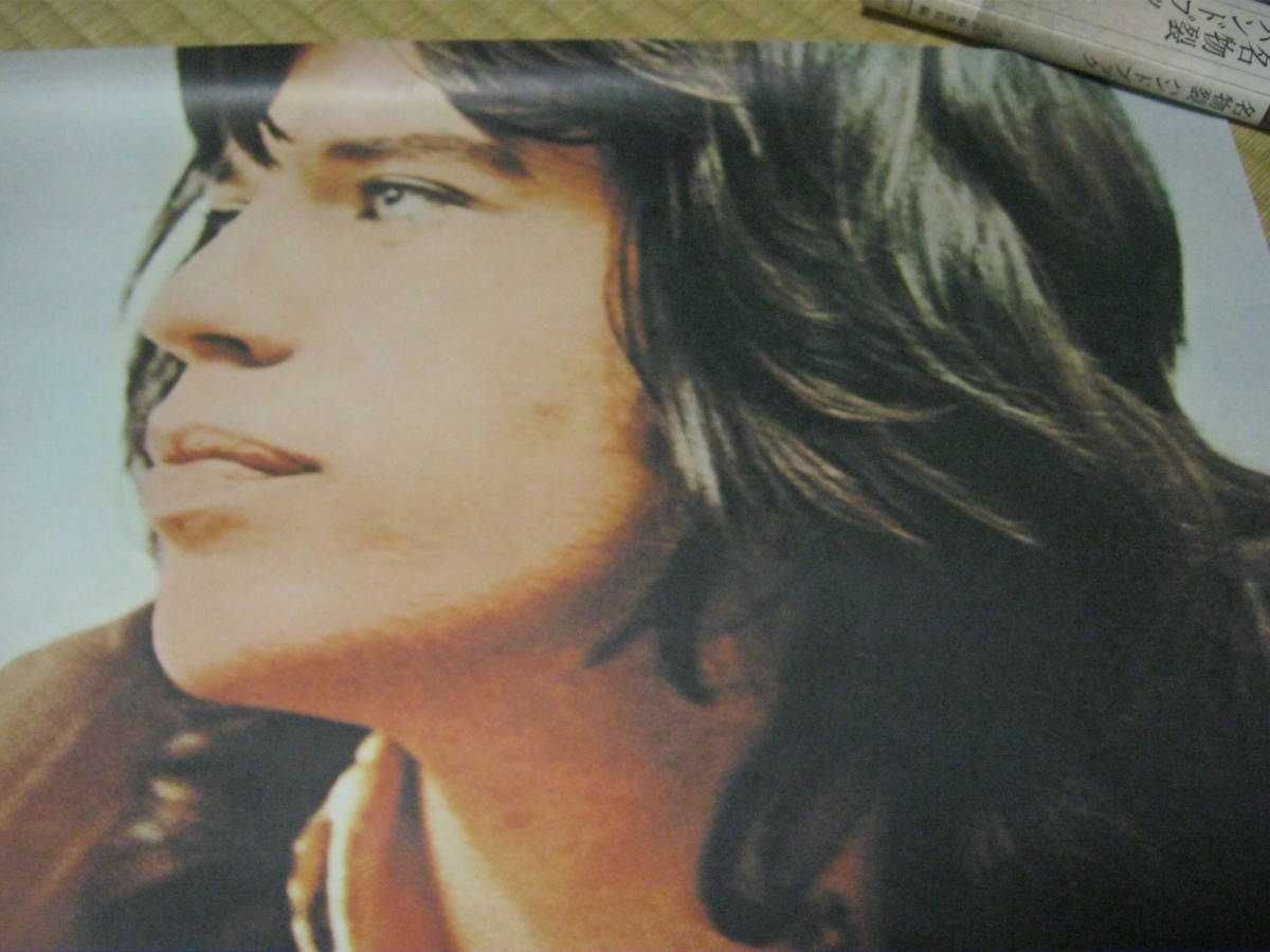 ROLLING STONES ローリングストーンズ / 特典ポスター 未使用 MICK JAGGER KEITH RICHARDS MICK TAYLOR BILL WYMAN ミックジャガー_画像2