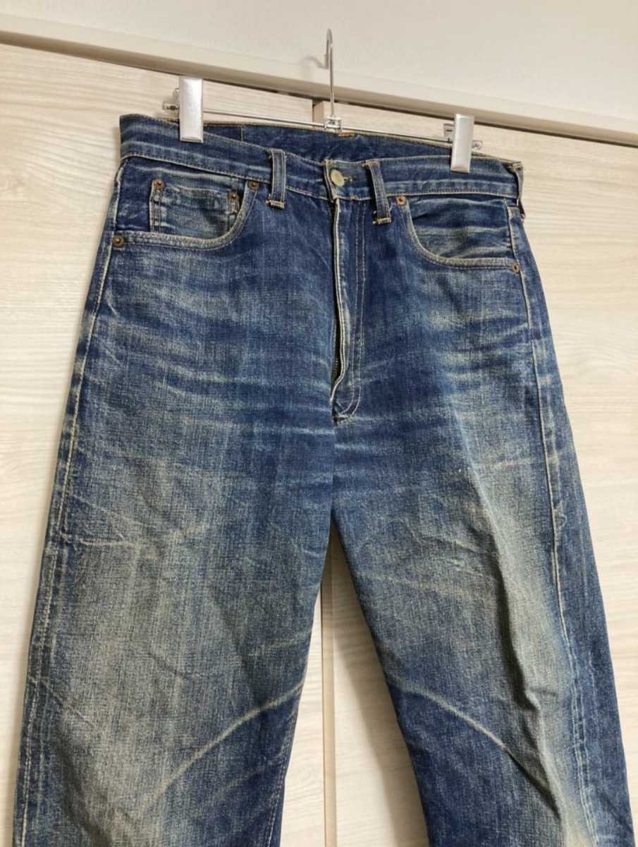 ヤフオク! - 16刻印 希少 60s LEVI'S 502 BIGE ノ...