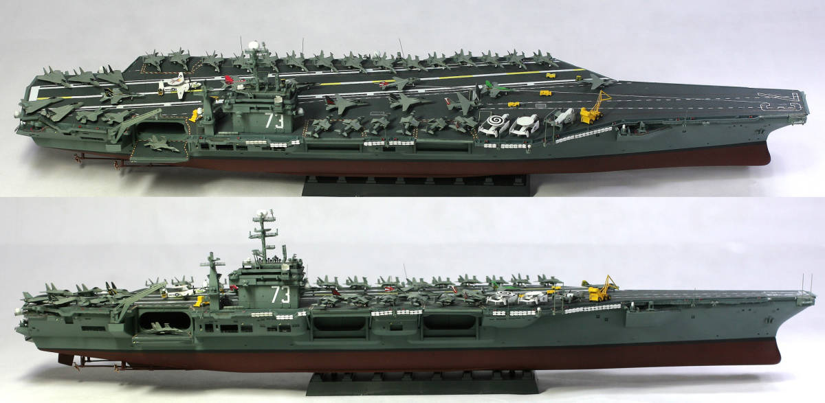 ○完成品・1/700・アメリカ海軍ニミッツ級空母・CVN-73『USS ○完成品・1/700・アメリカ海軍ニミッツ級空母・CVN-73『USS