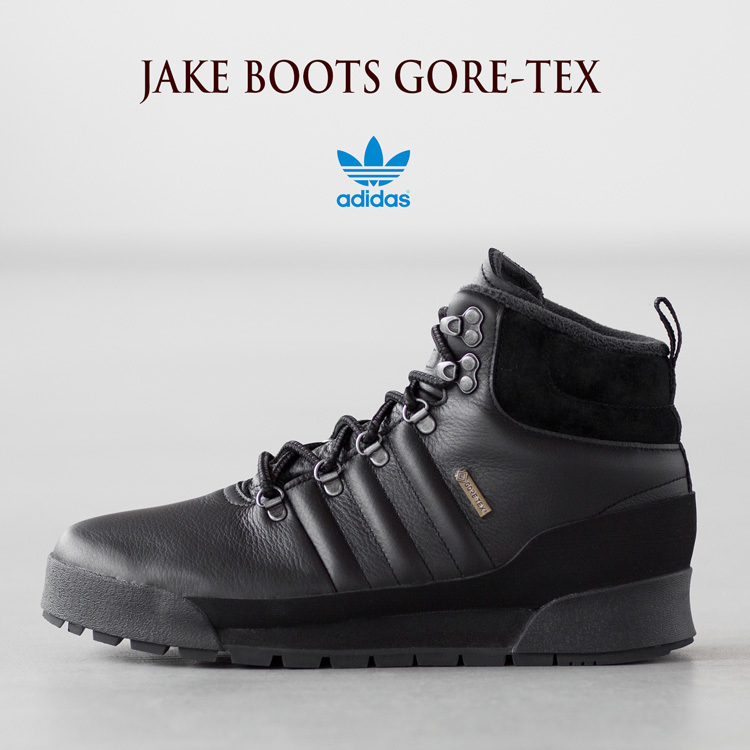 【新品未使用・元箱入】adidas Originals 天然本革 スケートボーディング ハイキング JAKE BOOT GORE-TEX ジェイクブーツ ゴアテックス_画像3