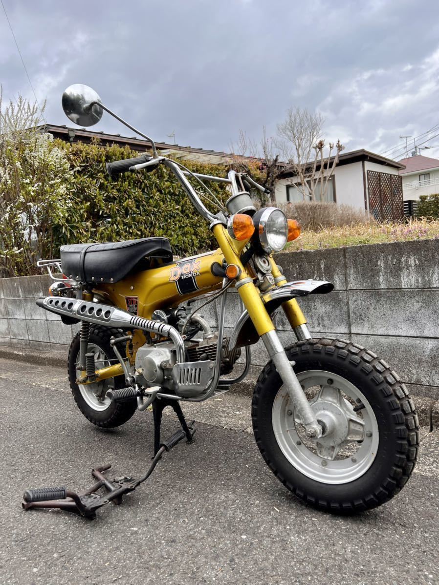 神奈川厚木IC付近発 DAX HONDAダックスホンダ ST70スポーツII 自賠責R4