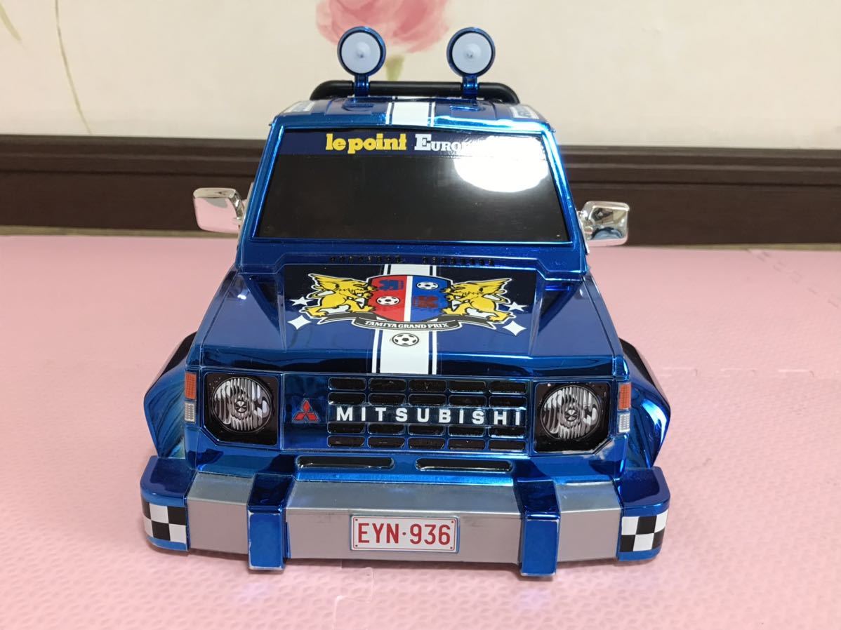 送料無料　タミヤ　三菱　パジェロ　ブルーメタリック　ラジコン　ボディ　TAMIYA MITSUBISHI PAJERO RC BODY