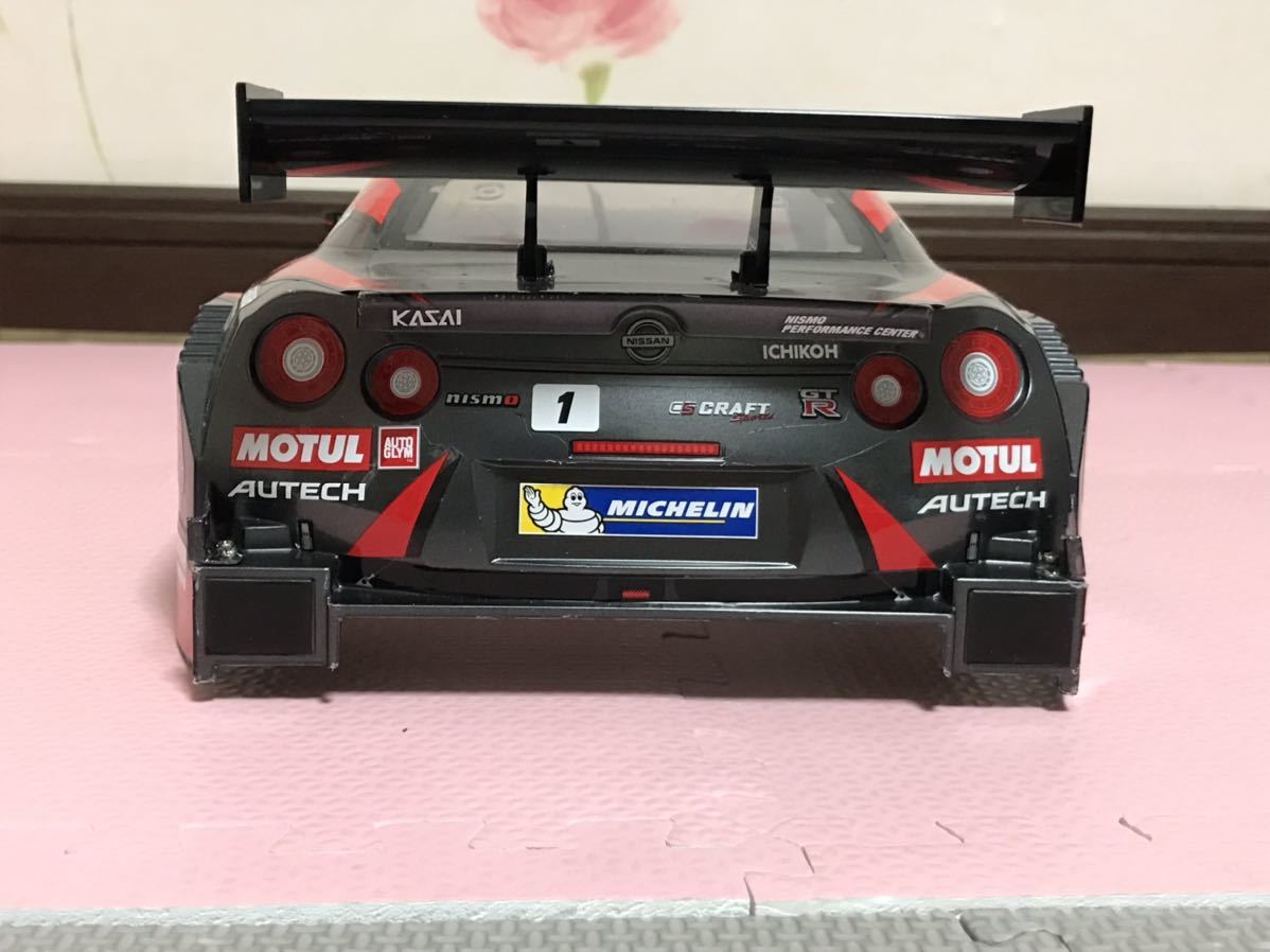 送料無料　1/10 日産　GT-R R35 モチュール　オーテック　レーシングカー　タミヤ　ラジコン　ボディ　TAMIYA NISSAN MOTUL AUTECH