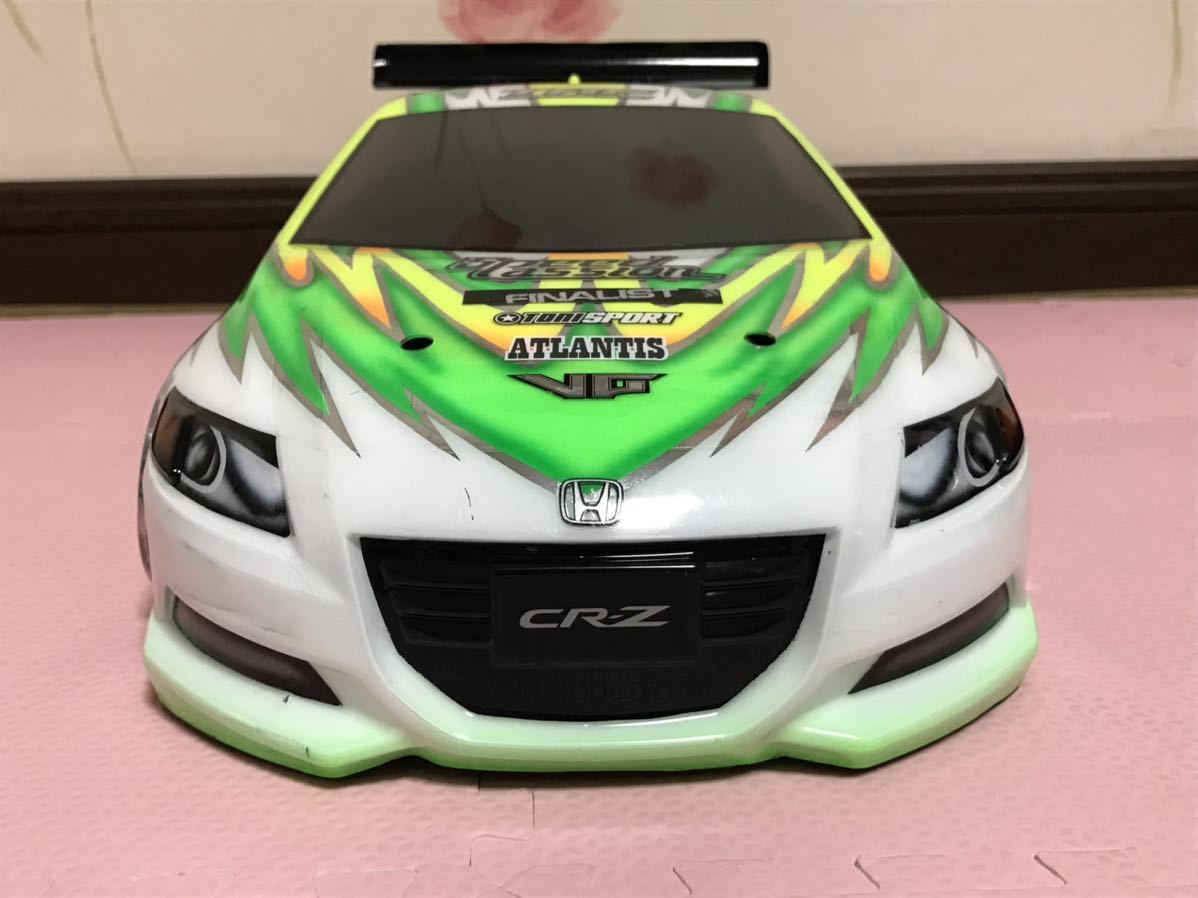 送料無料　1/10 ホンダ　CR-Z 塗装済み　ツーリングカー　ラジコン　ボディ　タミヤ　TAMIYA HONDA RC BODY