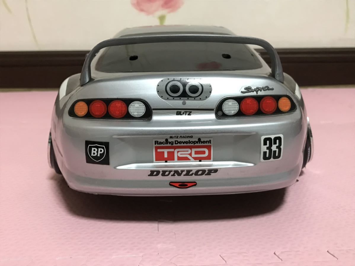 送料無料 1/10 トヨタ スープラ JZA80 ブリッツ タミヤ ラジコン