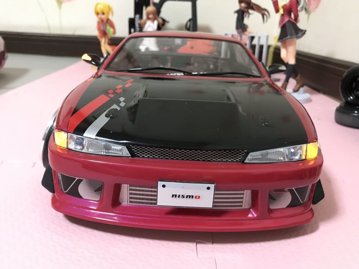 送料無料 1/10 日産 シルビア S14 後期 ラジコン ボディ LED付き 送料無料 1/10 日産 シルビア S14 後期 ラジコン ボディ LED付き