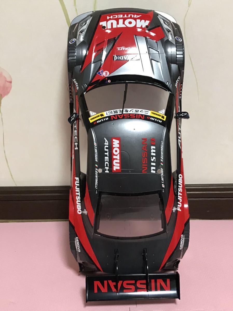 送料無料　1/10 日産　GT-R R35 モチュール　オーテック　レーシングカー　タミヤ　ラジコン　ボディ　TAMIYA NISSAN MOTUL AUTECH