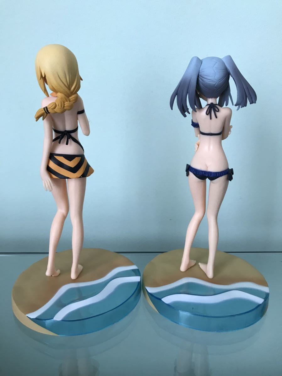  free shipping Infinite Stratos swimsuit figure set car ru Rod te. Noah laulabo-te vi hi