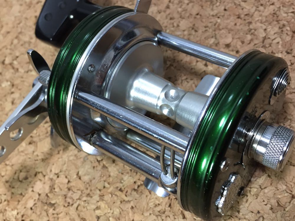 ☆即決!稀少 アブ アンバサダー 6500CS グリーン 美品!雷魚 カゴ遠投