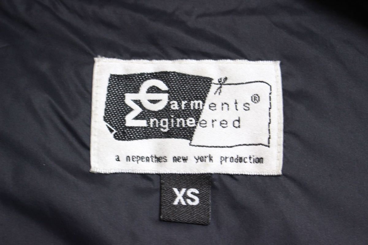 Engineered Garments ウールダウンベスト XS プリマロフト　エンジニアードガーメンツ　ダークネイビー　ジャケット　フード_画像7