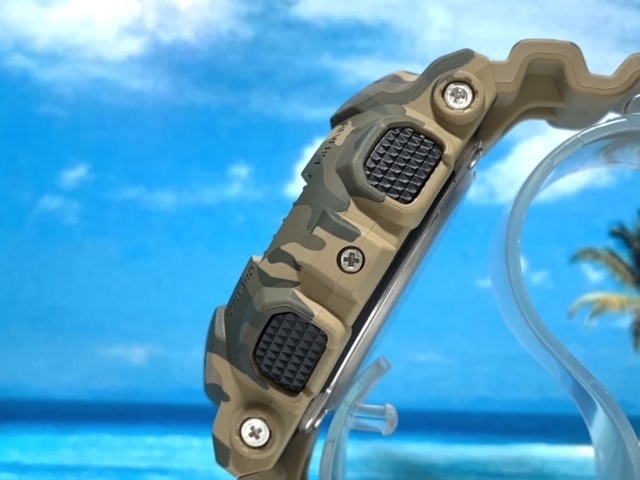 人気直販 新品 カシオ Casio ジーショック G-SHOCK 腕時計 メンズ デジタル 20気圧防水 ワールドタイム カモフラージュ 迷彩 ミリタリー