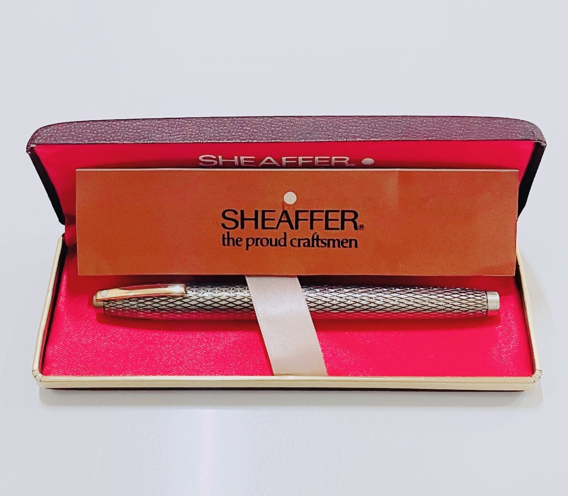 によるღ シェーファー 14K ペン先 STERLING SILVER 万年筆 iJCN9