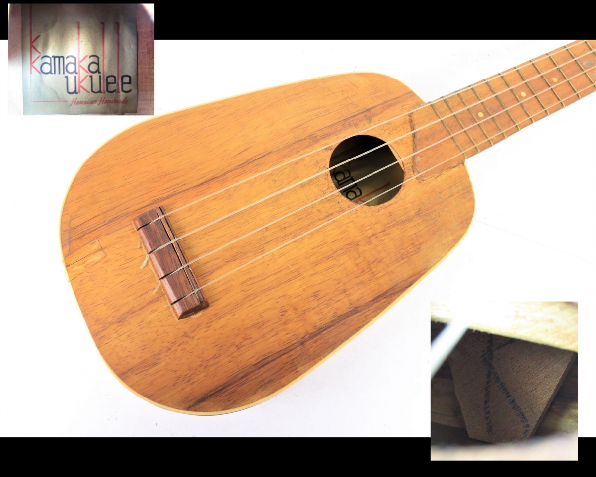 ヤフオク Kamaka Ukulele カマカウクレレ ケース付 弦楽器