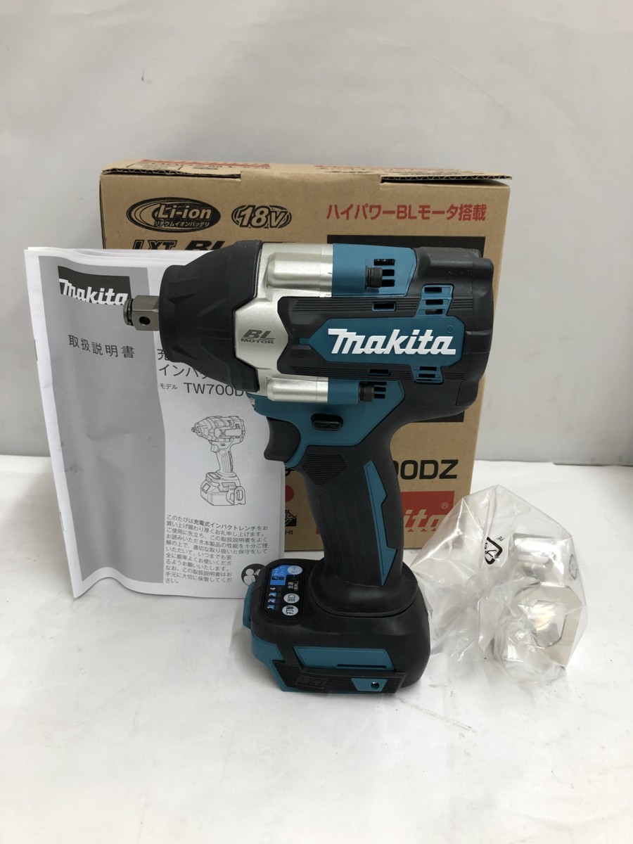 未使用 品 マキタ Makita 充電式インパクトレンチ 18V TW700DZ