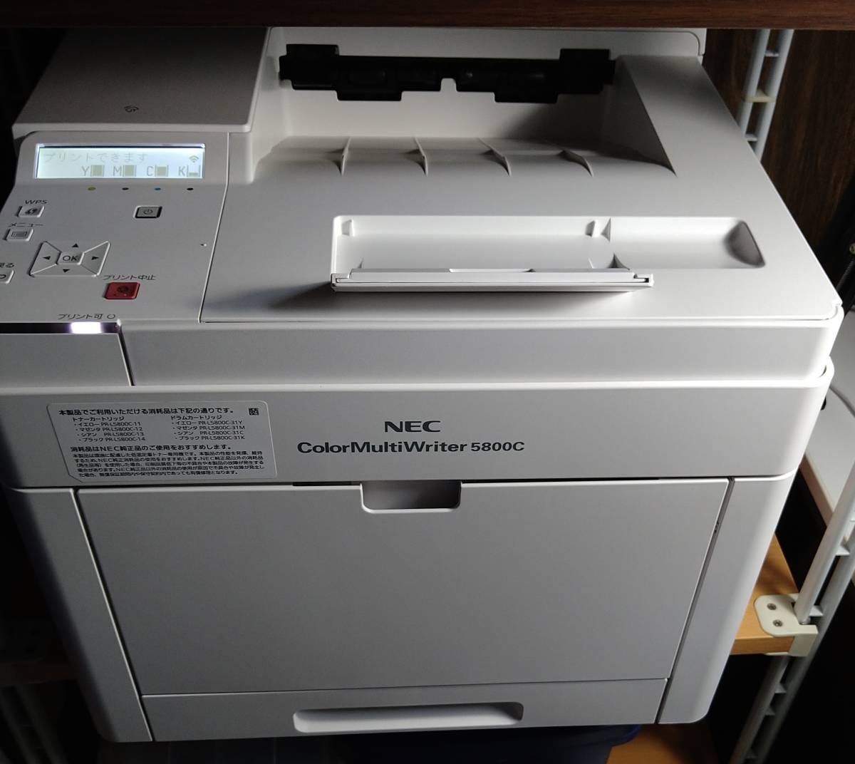 通販高評価】 ヤフオク! - 電源確認のみNEC PR-L5800C A4カラーページ