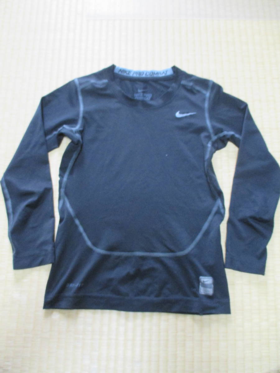  Nike бег dry Fit детский NIKE Kids длинный рукав спортивная одежда NIKE PRO COMBAT