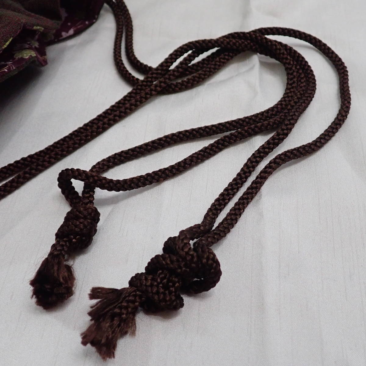 古布 帯地 巾着 ハンドメイド 手作り ミニバッグ 着物 巾着バッグ 和風