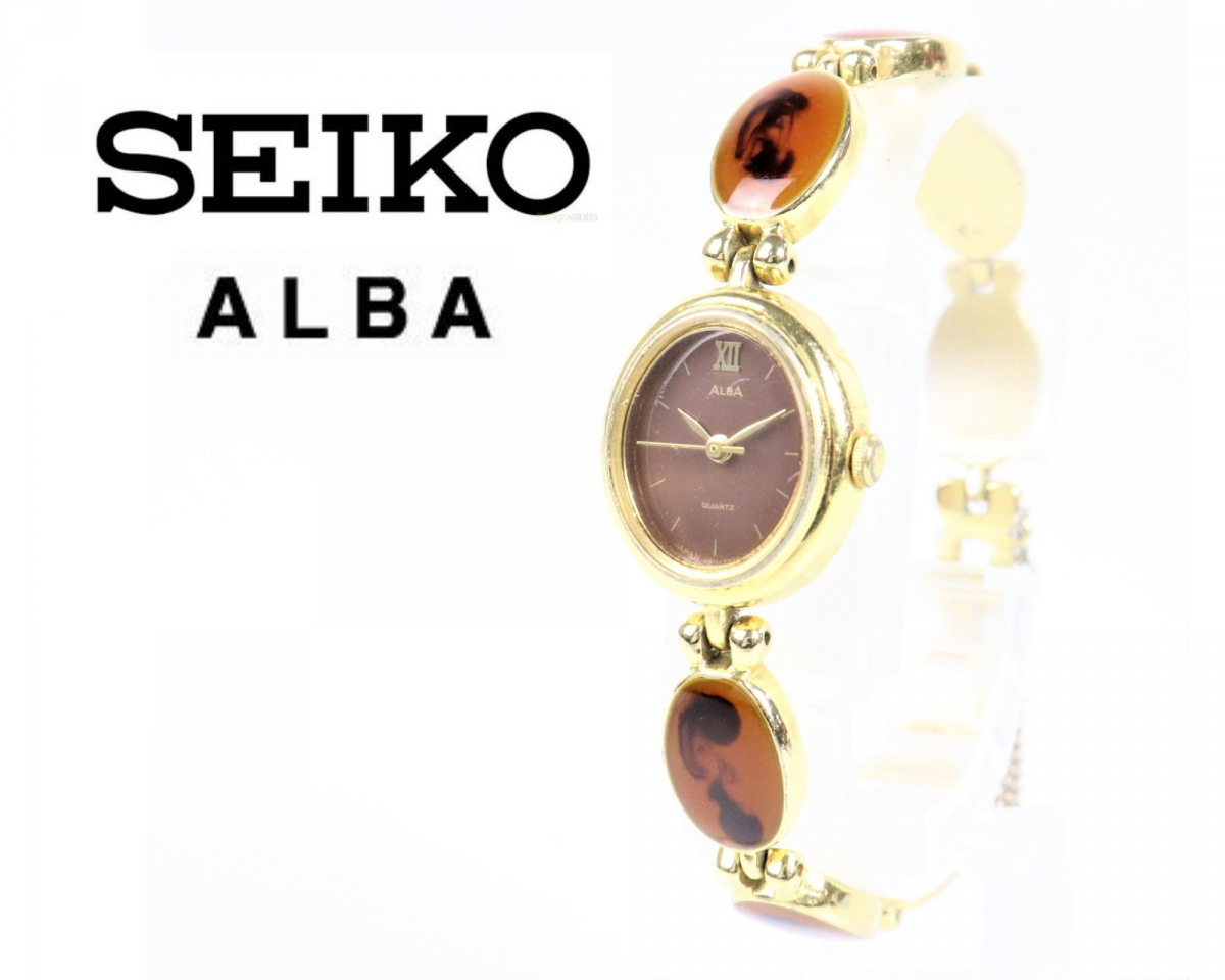 SEIKO ALBA V811-5490 セイコー アルバ 腕時計 レディース 高級 ハイ