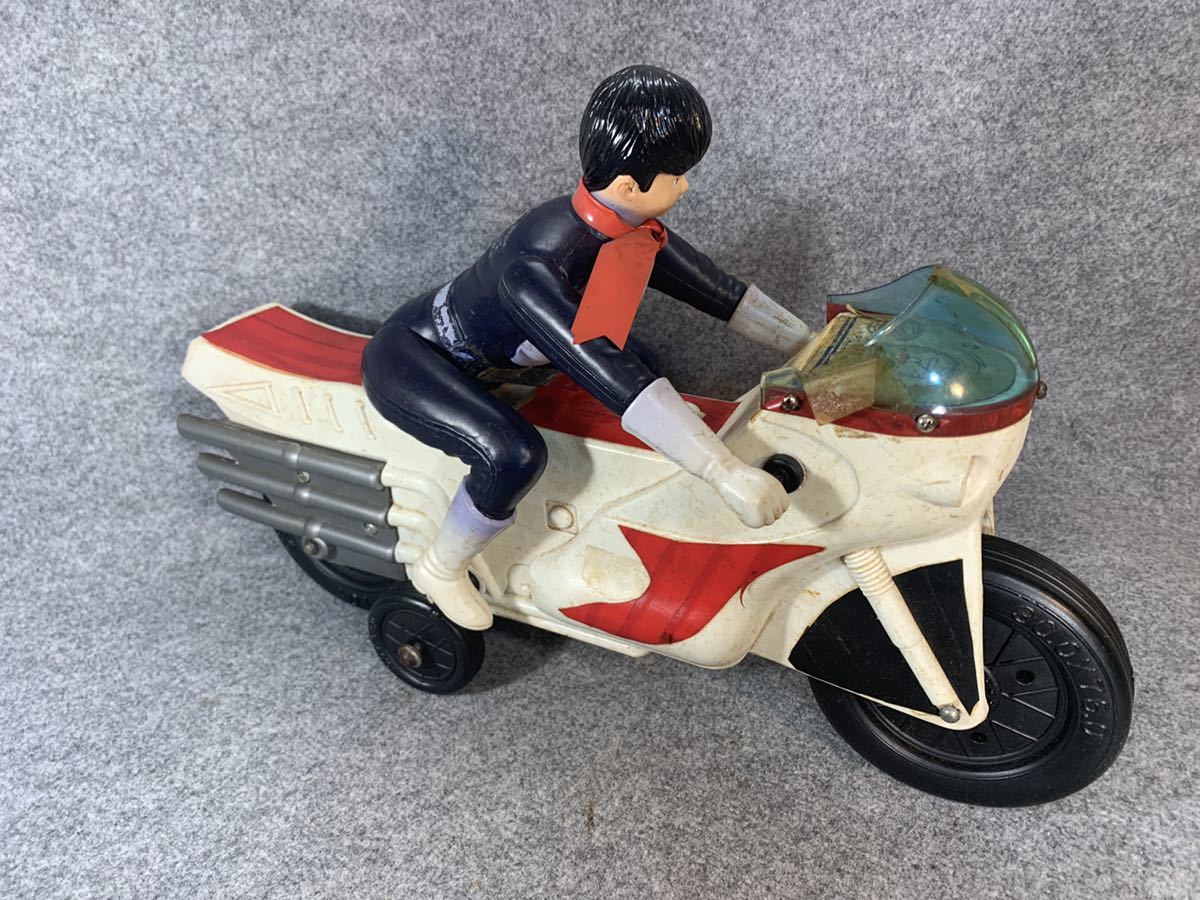 タカトク 仮面ライダー1号 サイクロン号 ソフビ 当時物 玩具 タカトク 仮面ライダー1号 サイクロン号 ソフビ 当時物 玩具