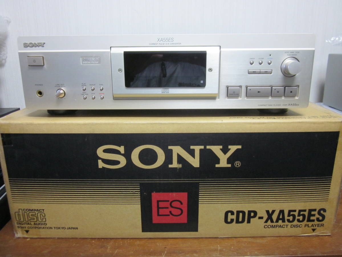 SONY ソニー CDプレーヤー CDP-XA55ES < ESシリーズ最後のCD SONY ソニー CDプレーヤー CDP-XA55ES < ESシリーズ最後のCD