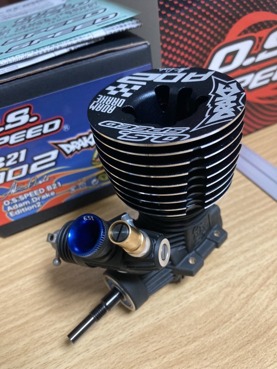 O.S. SPEED B21 ADAM DRAKE EDITION 2 1/8 ハチイチエンジン O.S. SPEED B21 ADAM DRAKE EDITION 2 1/8 ハチイチエンジン