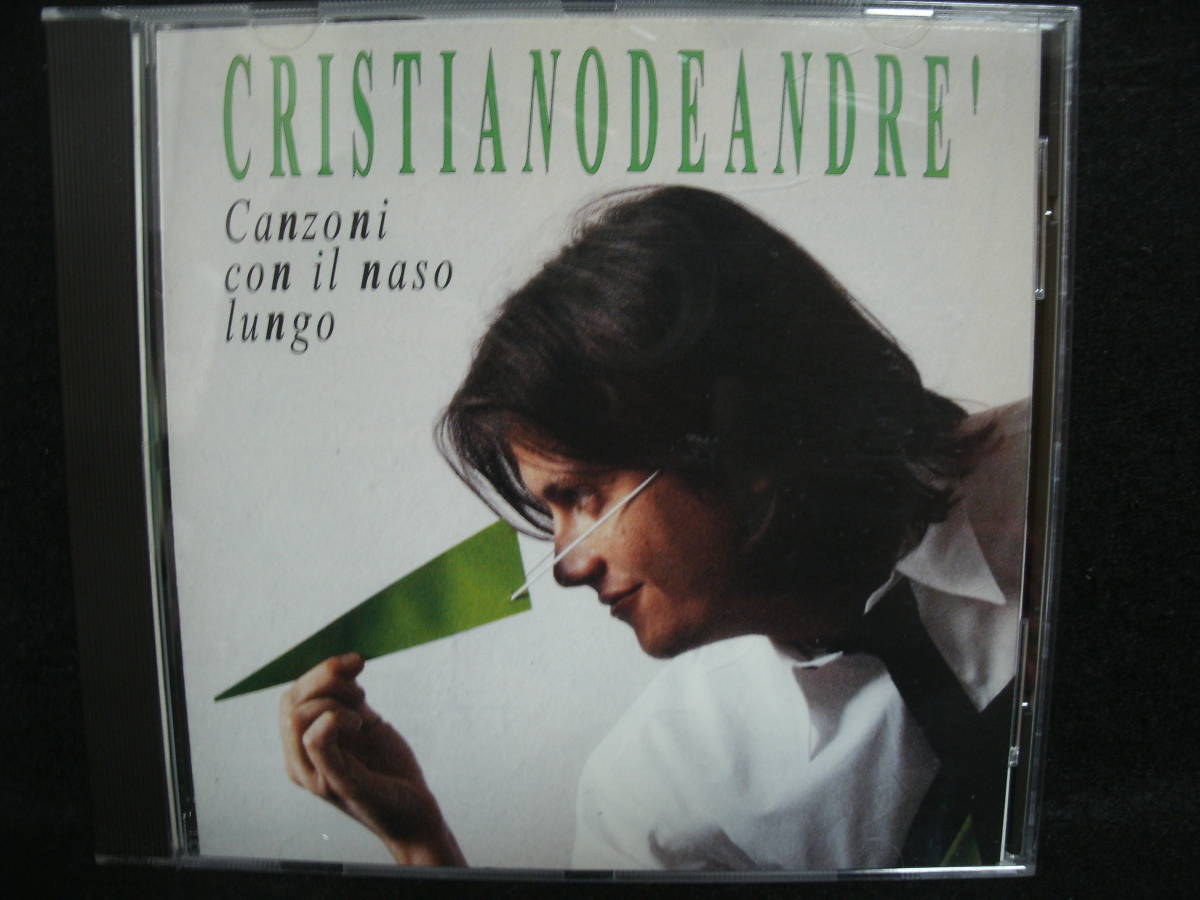 【中古CD】 Cristiano De Andr / クリスティアーノ・デ・アンドレ / canzoni con il naso lungo_画像1