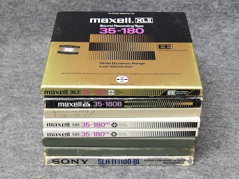 録音済 オープンリールテープ 10号 / maxell TDK 他 8本セット
