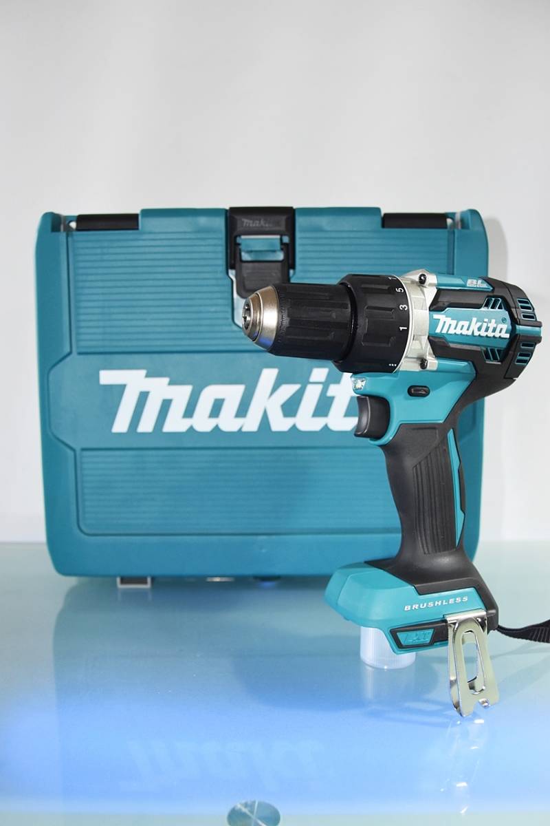 新品 未使用 makita 充電式ドライバドリル DF484D ブルー 青 本体＋