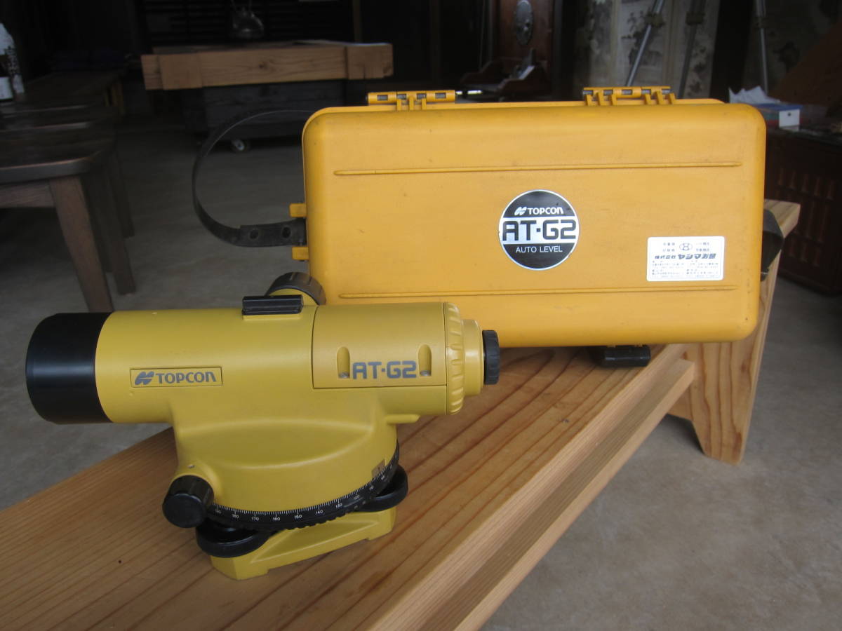 TOPCON トプコン オートレベル AT-G2 測定器 32倍 測定機 光学機器