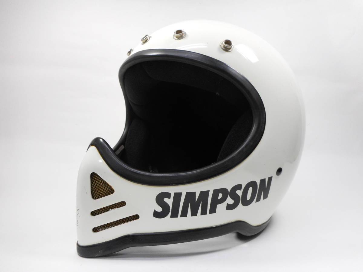 70s シンプソン　ビンテージヘルメット