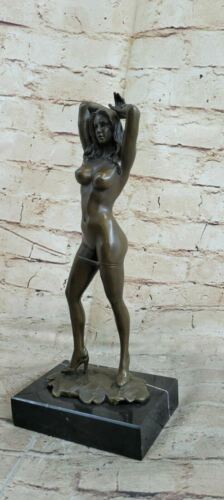 ブロンズ像アールデコ彫刻 ヌードウーマン 女性 正規逆輸入品 ボディ 国産品 詳細 ハンドメイド