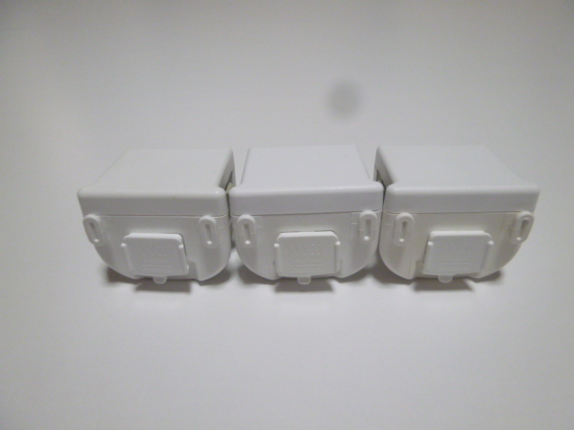 M036【送料無料 即日発送 動作確認済】Wii　モーションプラス　3個セット　RVL-026(分解洗浄済)　ホワイト　白