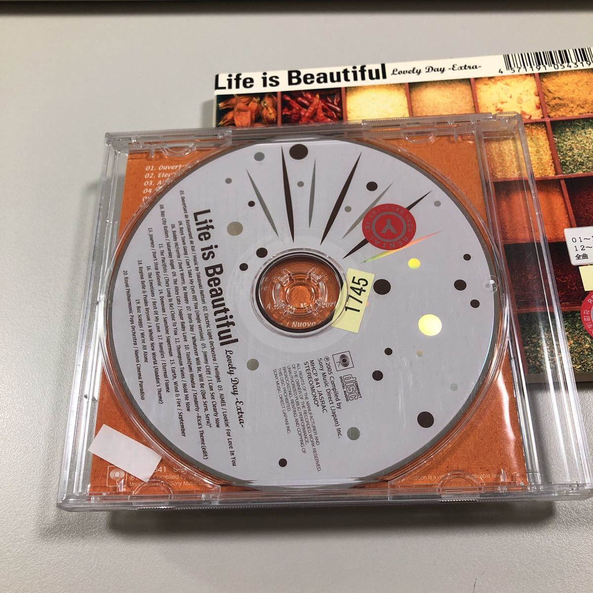【22-01A】貴重なCDです！　Life is Beautiful オムニバス_画像5