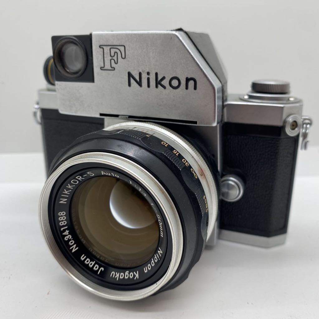 ● ニコン Nikon F フォトミック ファインダー + NIKKOR-S Auto 50mm F1.4 一眼レフカメラ _画像1